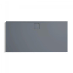 Sprchová vanička obdélníková Hüppe EasyFlat 120x90 cm litý mramor šedá matná EF0109.026