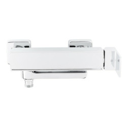 Vanová baterie SIKO Elements bez sprchového setu 150 mm bílá/chrom SIKOBSEL222DB