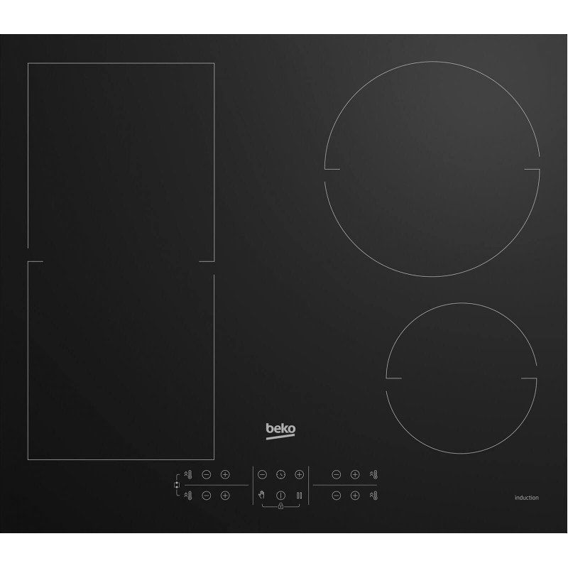 Indukční varná deska Beko černá HII64200FMT