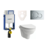 Cenově zvýhodněný závěsný WC set Geberit k zazdění + WC Laufen Laufen Pro Nordic SIKOGE2H2
