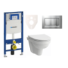 Cenově zvýhodněný závěsný WC set Geberit do lehkých stěn / předstěnová montáž+ WC Laufen Laufen Pro Nordic SIKOGES3H7