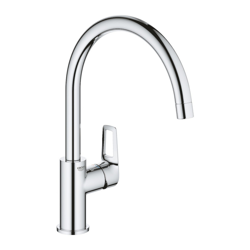 Dřezová baterie GROHE BauLoop s otočným ramínkem chrom 31368001