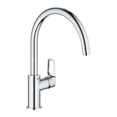 Dřezová baterie GROHE BauLoop s otočným ramínkem chrom 31368001