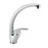 Dřezová baterie Novaservis Metalia ECO+ s otočným ramínkem chrom 57014,0E
