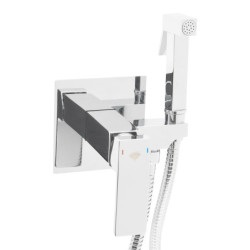 Bidetová baterie SAT včetně podomítkového tělesa chrom SATBSPBHT