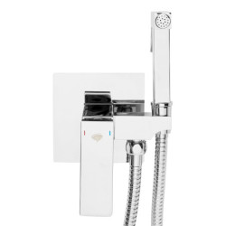 Bidetová baterie SAT včetně podomítkového tělesa chrom SATBSPBHT