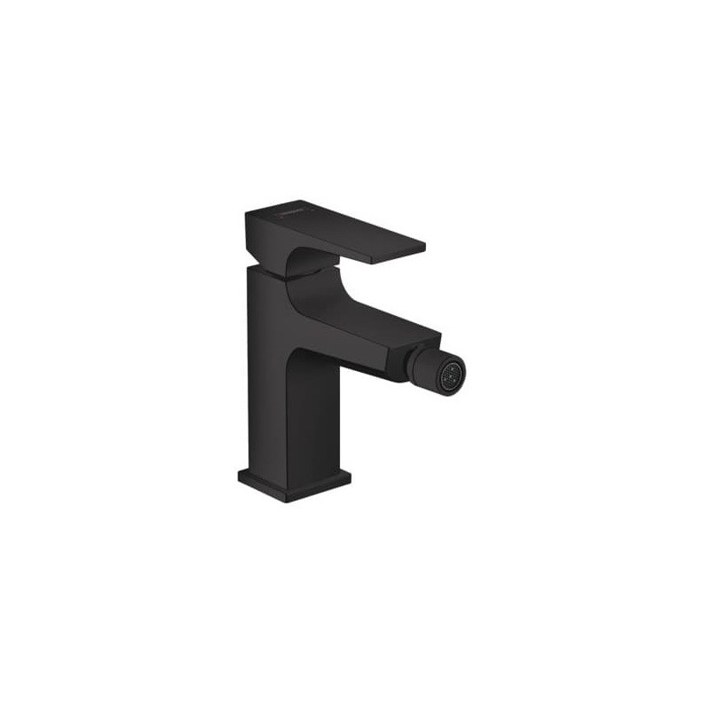 Bidetová baterie Hansgrohe Metropol s clic-clacem matná černá 32520670