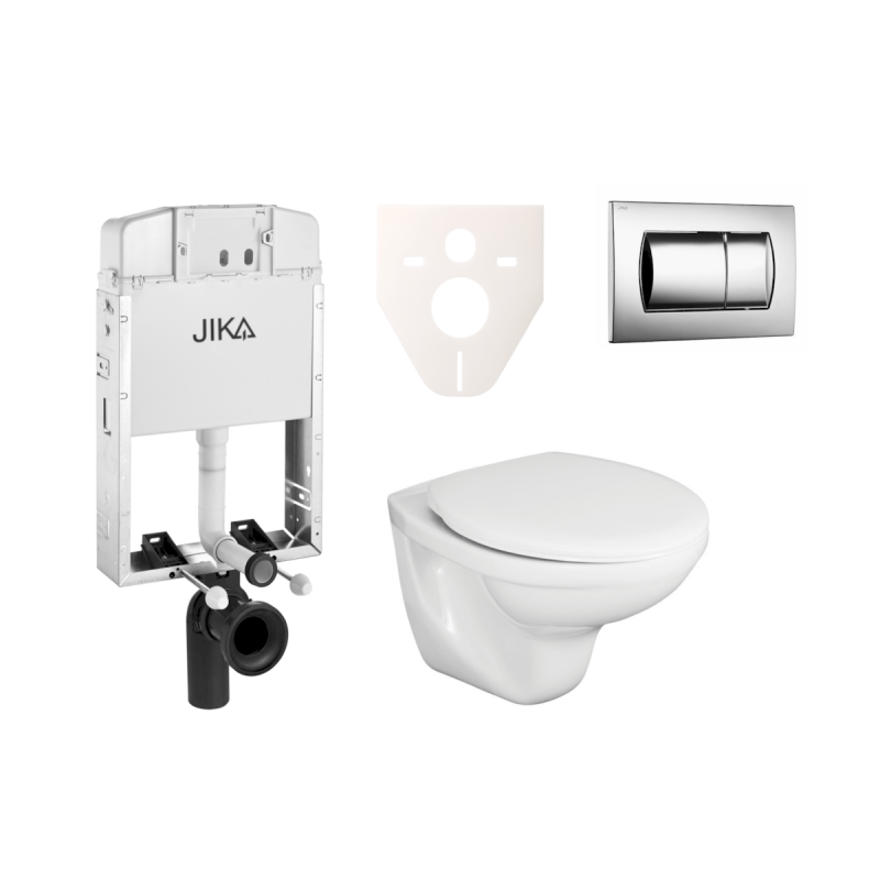 Cenově zvýhodněný závěsný WC set Jika k zazdění + WC Fayans Neo SIKOJJ2