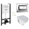 Závěsný wc set do lehkých stěn / předstěnová KOLO Rekord SIKOJSI2