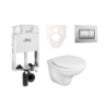 Cenově zvýhodněný závěsný WC set Jika k zazdění + WC Fayans Neo SIKOJJ3