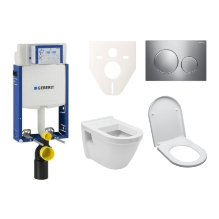 Cenově zvýhodněný závěsný WC set Geberit k zazdění + WC VitrA Integra vč. sedátka  SIKOGE2V41