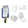 Cenově zvýhodněný závěsný WC set Geberit k zazdění + WC VitrA Integra vč. sedátka  SIKOGE2V5