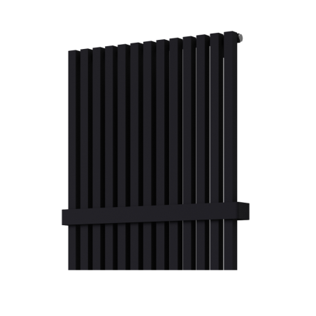 Držák ručníků na radiátory ISAN 46,2 cm kov černá mat O15MN5115