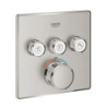 Sprchová a vanová baterie GROHE Grohtherm SmartControl bez podomítkového tělesa supersteel 29126DC0