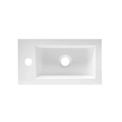 Nábytkové umývátko Naturel Verona 40x22 cm otvor pro baterii, bez přepadu VE4022