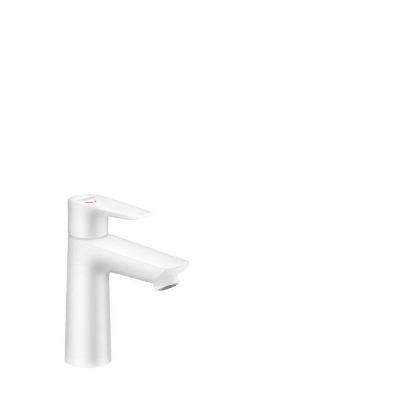 Umyvadlová baterie Hansgrohe Talis E bez výpusti matná bílá 71714700