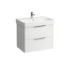 Koupelnová skříňka pod umyvadlo Laufen Base 66,5x53x44 cm bílá mat H4023321102601