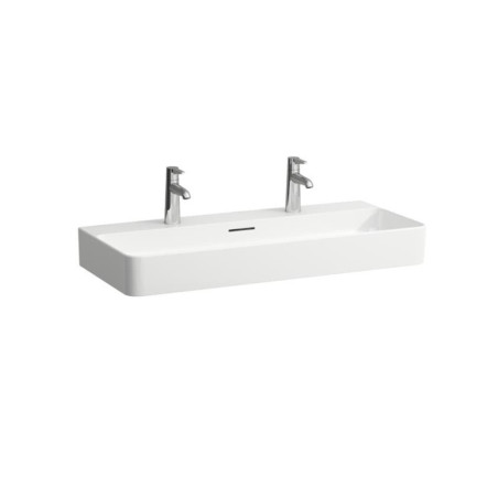 Umyvadlo Laufen Val 95x42 cm se dvěma otvory pro baterii H8102874001071