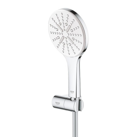 Sprchová hlavice s hadicí Grohe Rainshower SMARTACTIVE 130 měsíční bílá 26580LS0