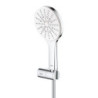 Sprchová hlavice s hadicí Grohe Rainshower SMARTACTIVE 130 měsíční bílá 26580LS0