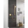 Sprchová hlavice GROHE Rainshower SmartActive kartáčovaný Cool Sunrise 26574GN0