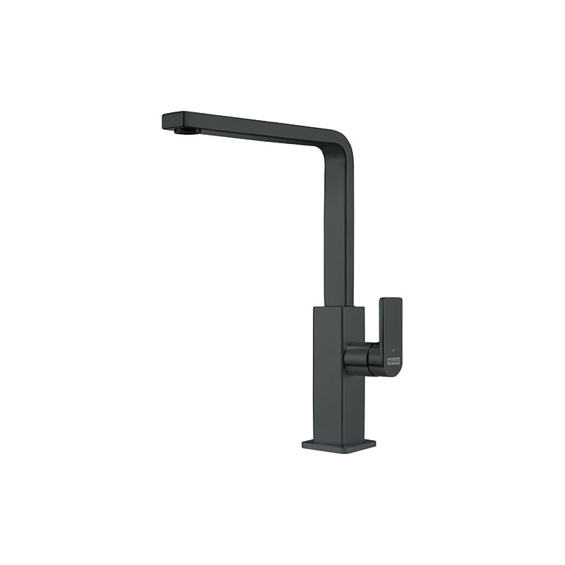 Dřezová baterie Franke s otočným ramínkem černá celonerez 115.0550.441