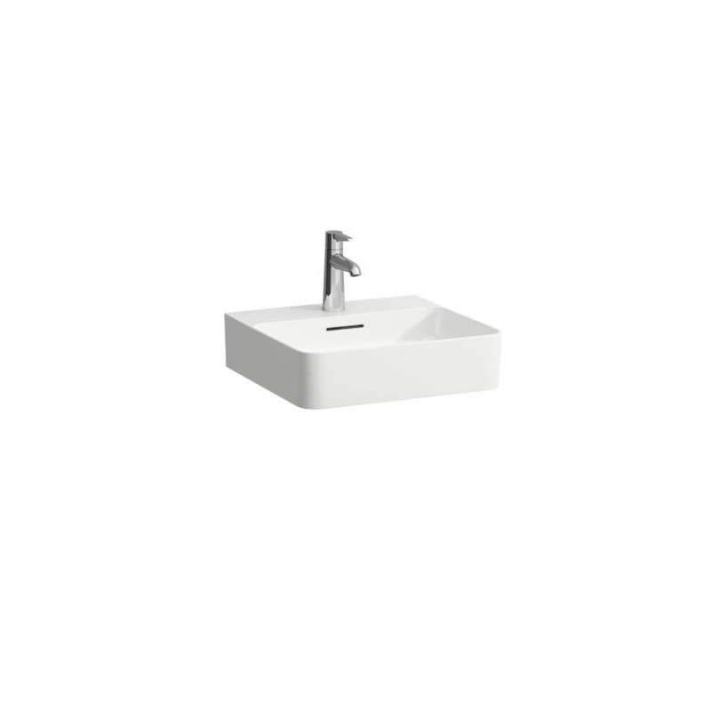 Umývátko Laufen Val 45x42 cm otvor pro baterii uprostřed H8152814001041