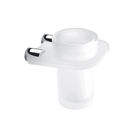 Držák kartáčků Nimco Bormo včetně skleničky chrom BRX358W26