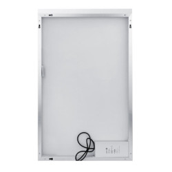 Zrcadlo bez vypínače Nimco 60x90 cm hliník ZP 8019