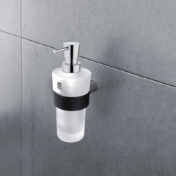 Dávkovač mýdla Nimco Nava černá/chrom NA28031W