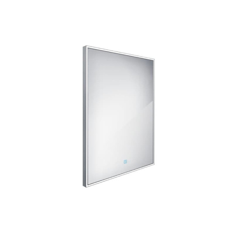 Zrcadlo se senzorem Nimco 60x80 cm hliník ZP 13002V