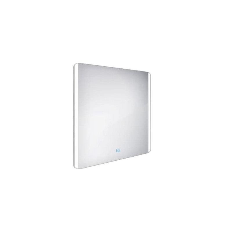 Zrcadlo se senzorem Nimco 70x80 cm hliník ZP 17003V