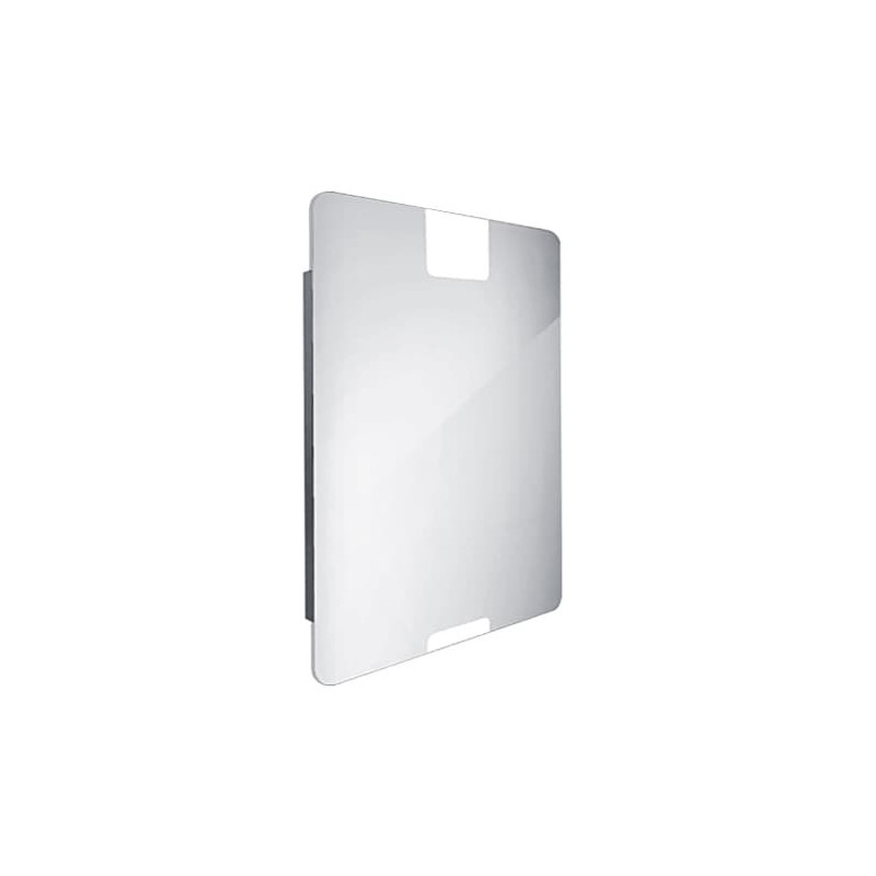 Zrcadlo bez vypínače Nimco 60x80 cm hliník ZP 21002