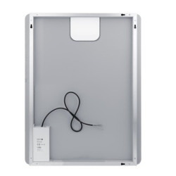 Zrcadlo bez vypínače Nimco 60x80 cm hliník ZP 20002