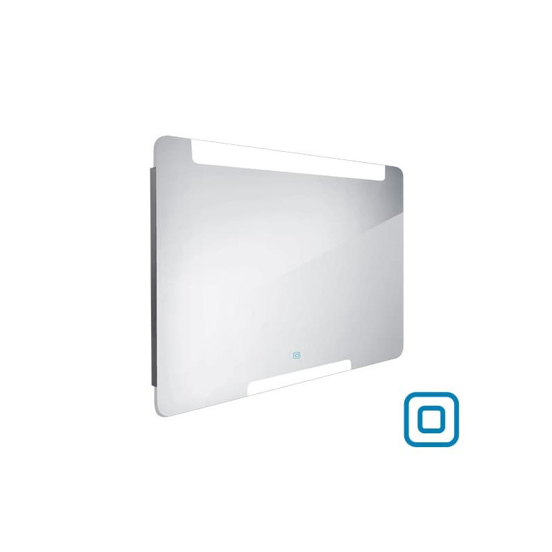 Zrcadlo se senzorem Nimco 100x70 cm hliník ZP 22004V
