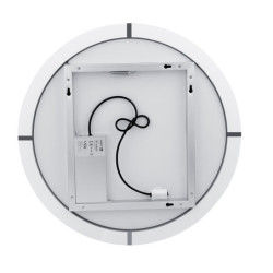 Zrcadlo se senzorem Nimco 60x60 cm hliník ZP 24000RV