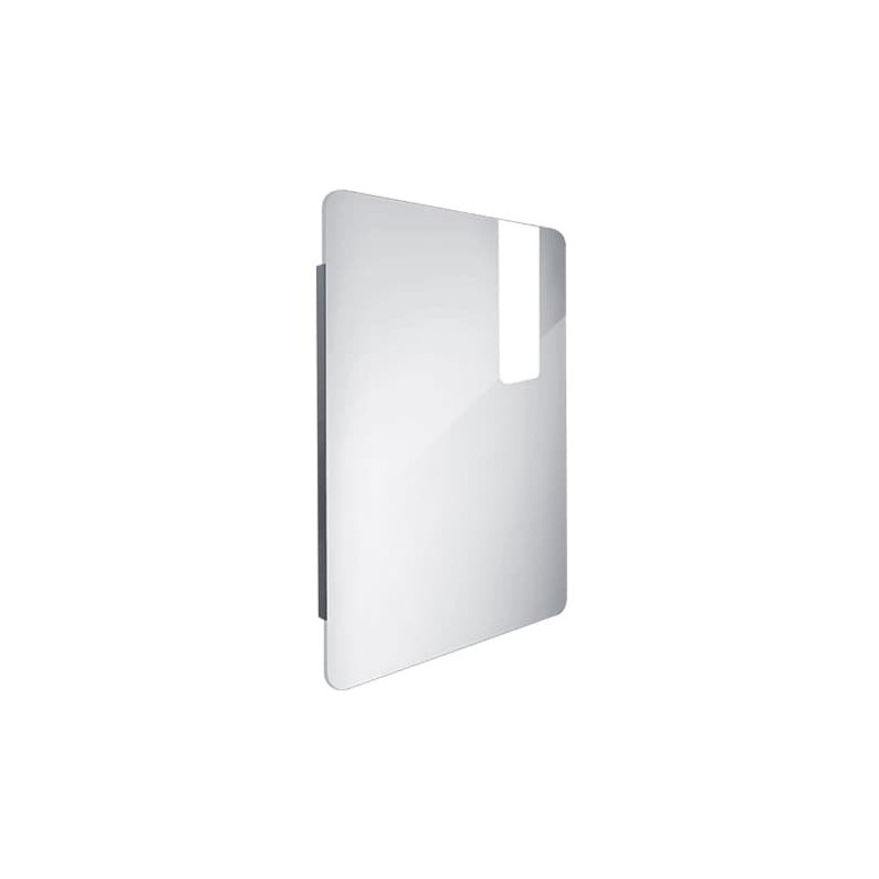 Zrcadlo bez vypínače Nimco 60x80 cm hliník ZP 25002