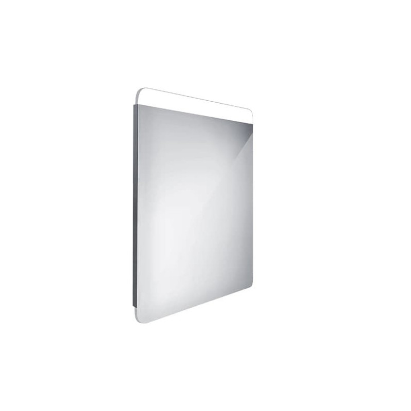 Zrcadlo bez vypínače Nimco 60x80 cm hliník ZP 23002