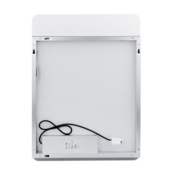 Zrcadlo se senzorem Nimco 60x80 cm hliník ZP 23002V