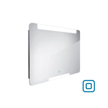 Zrcadlo se senzorem Nimco 90x70 cm hliník ZP 22019V