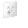 Sprchová a vanová baterie Hansgrohe ShowerSelect bez podomítkového tělesa matná bílá 15763700