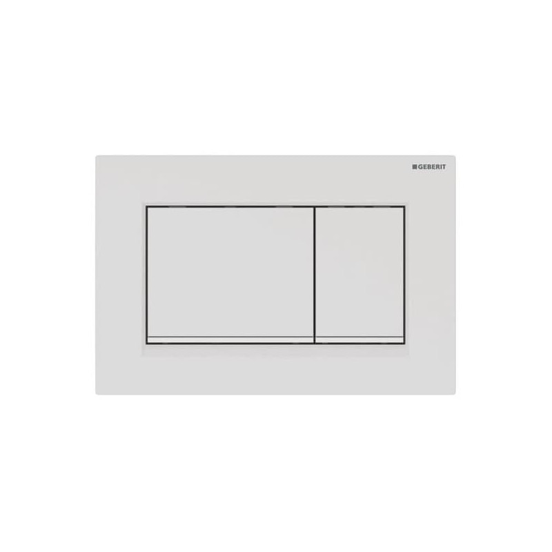 Ovládací tlačítko Geberit Sigma30 Plast bílá 115.883.01.1