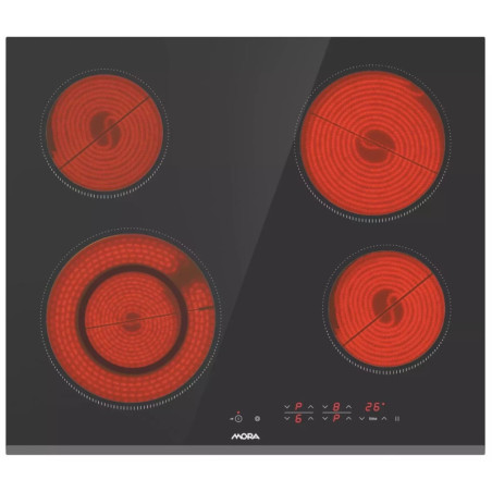 Mora sklokeramická varná deska černá VDST 652 FF