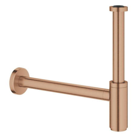 Sifon k umyvadlu 5/4 DN32 GROHE kartáčovaný Warm Sunset mosaz 28912DL0
