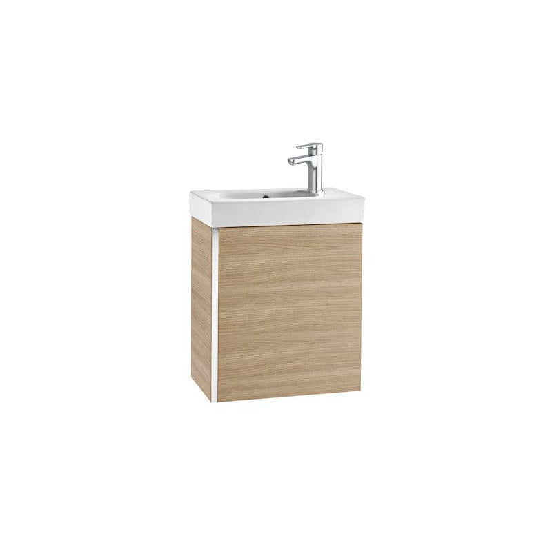 Koupelnová skříňka s umyvadlem Roca Mini 45x57,5x25 cm dub A855873155