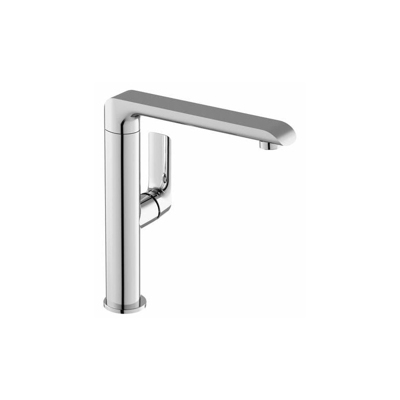 Dřezová baterie Ravak Flat bez výpusti chrom X070125