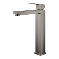 Umyvadlová vysoká baterie GROHE Eurocube bez výpusti kartáčovaný Hard Graphite 23406AL0