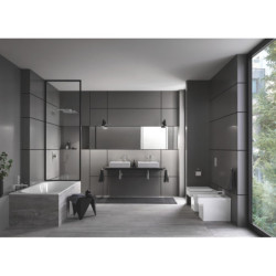 Umyvadlová baterie GROHE Eurocube bez podomítkového tělesa supersteel 23447DC0