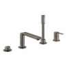 Vanová baterie GROHE Lineare se sprchovým setem kartáčovaný Hard Graphite 19577AL1