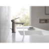 Umyvadlová baterie GROHE Lineare s výpustí kartáčovaný Hard Graphite 32109AL1